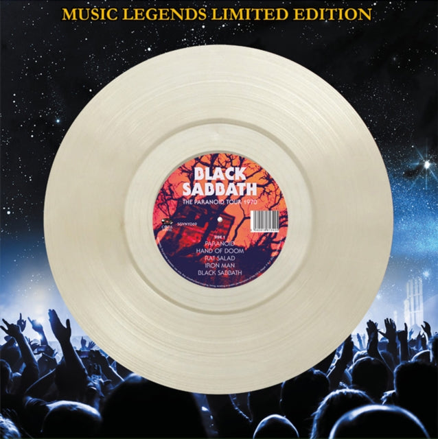 Black Sabbath The Paranoid Tour 1970 (Clear Vinyl) [Import] | Vinyl