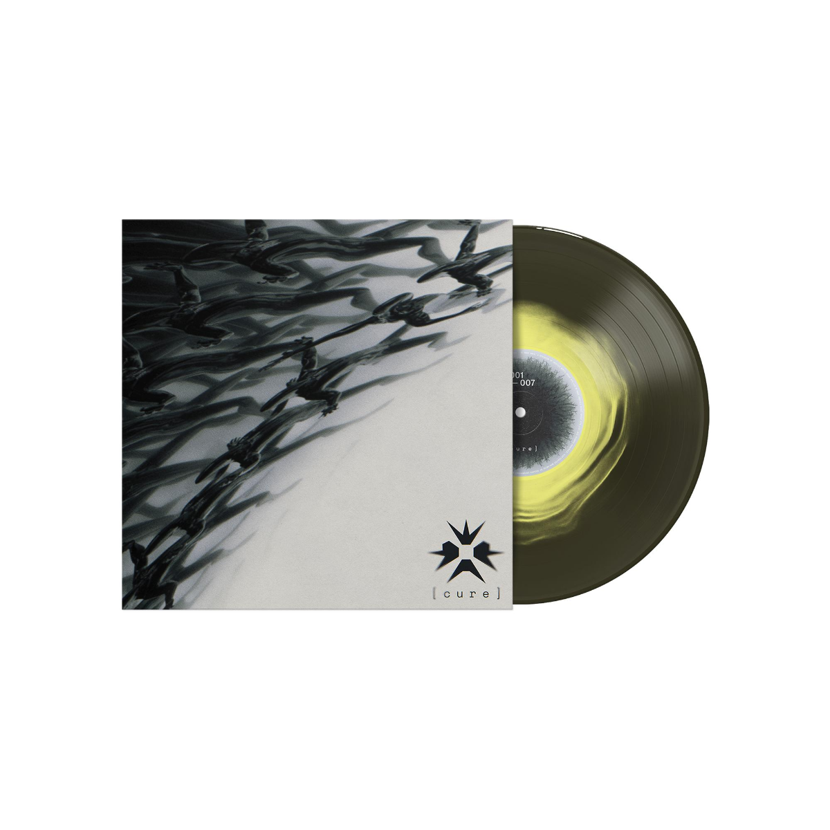 Erra Cure (Transparent Yellow & Black Galaxy) | Vinyl