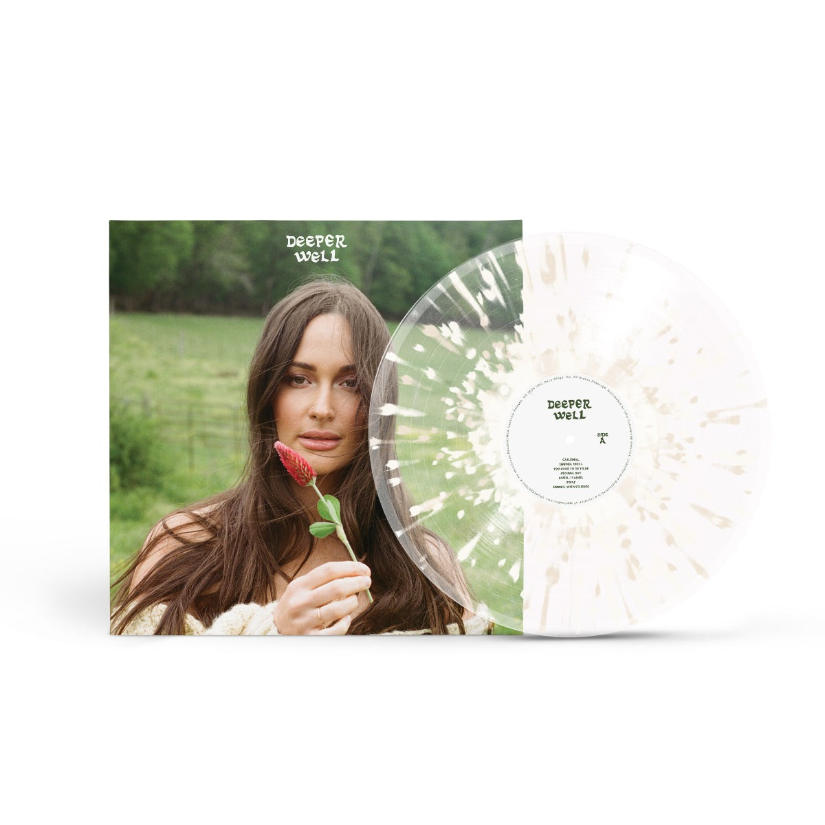 Kacey Musgraves Deeper Well (Indie Exclusive, Transparent Spilled Milk Colored Vinyl) | Vinyl