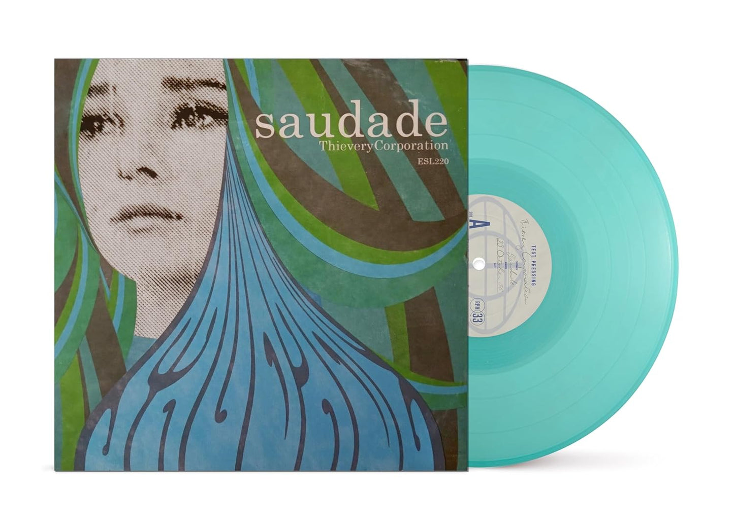 Thievery Corporation Saudade (10th Anniversary Edition) [Translucent Light Blue LP] | Vinyl