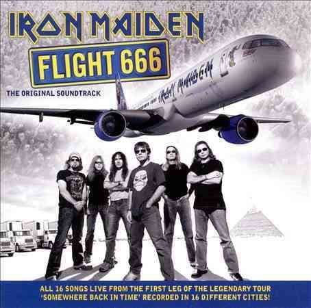 Iron Maiden FLIGHT 666: THE ORIGINAL SOUNDTRACK | CD