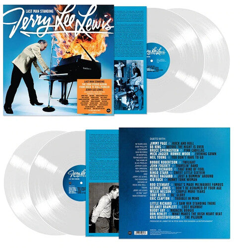 Jerry Lee Lewis Last Man Standing (180 Gram Vinyl, White) [Import] (2 Lp's) | Vinyl