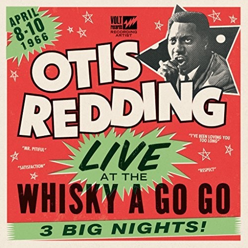 Otis Redding Live At The Whiskey A Go Go (180 Gram Vinyl) (2 Lp's) | Vinyl